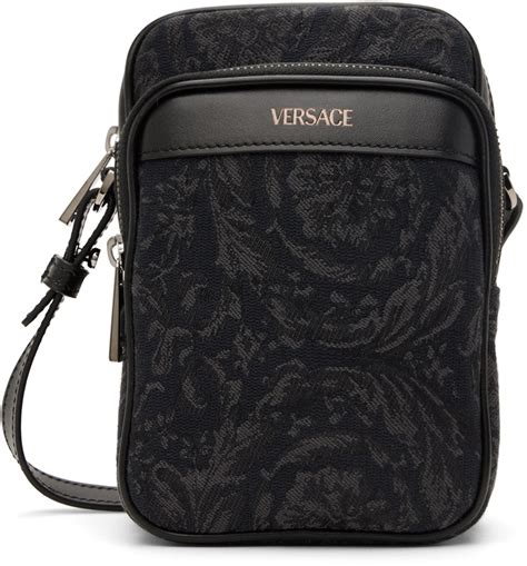 porchette nera versace|versace athena bag.